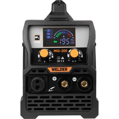 Сварочный аппарат WELDER MIG 5in1 LCD MIG-200-5в1-LCD фото 5