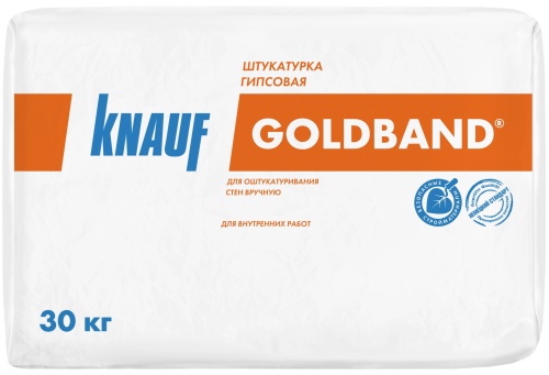 Штукатурка гипсовая Knauf Гольдбанд 30 кг