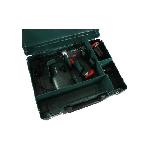 Аккумуляторная дрель-шуруповерт Metabo PowerMaxx BS 12 В, 2х2 Ач, Li-Ion, LC40, патрон, кейс 600080500 фото 4