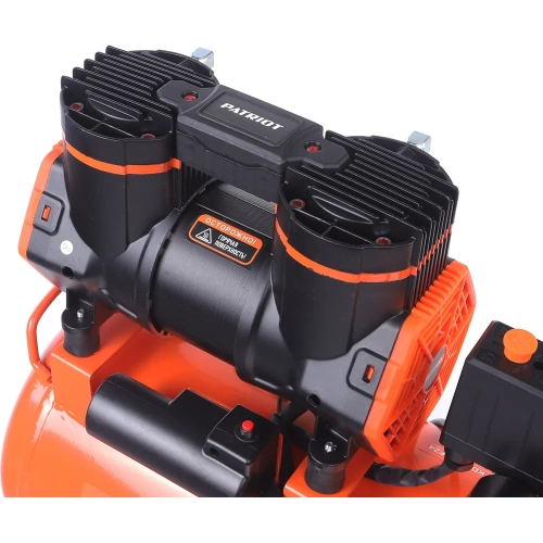 Компрессор поршневой безмасляный Patriot KDS 280 F24 (280 л/мин, 1.45 кВт, 8 бар, 24 л, 2800 об/мин, быстросъем + елочка) 526302424 фото 9