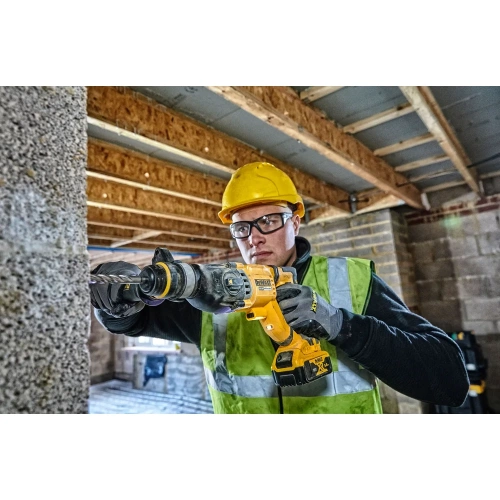 Аккумуляторный перфоратор Dewalt DCH263P1, 18 В, 3 Дж, 4300 уд/мин, с АКБ 5 Ач и ЗУ, в кейсе DCH263P1-QW фото 9
