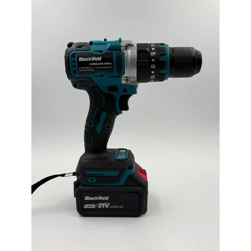 Ударная бесщеточная аккумуляторная дрель-шуруповерт BlackWeld DZ16B 4.0Ah 150157 фото 7
