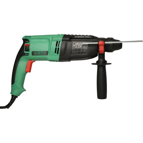 Перфоратор WORTEN SDS-plus, сетевой, 870W с набором 5 буров КА-90000340 фото 4