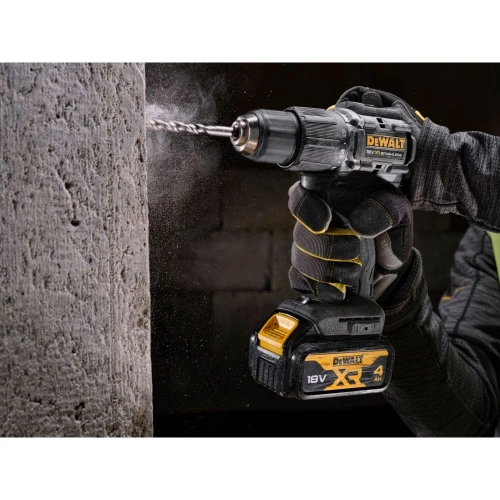 Ударная дрель-шуруповерт DEWALT DCD100D2T, 18В, 1650 об/мин, 28050 уд/мин, с 2 АКБ 2 Ач и ЗУ, в кейсе TSTAK DCD100D2T-QW фото 9