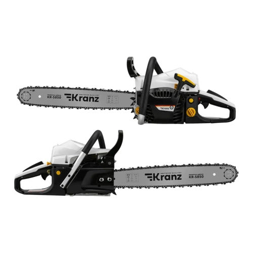 Пила цепная бензиновая KRANZ KR-5850, шина 50см, 4,1 л.с, шаг 0,325, 76 звеньев KR-16-1183 фото 3