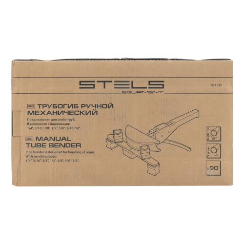 Трубогиб арбалетный, башмаки 1/4"-7/8", в пластиковом кейсе STELS фото 16