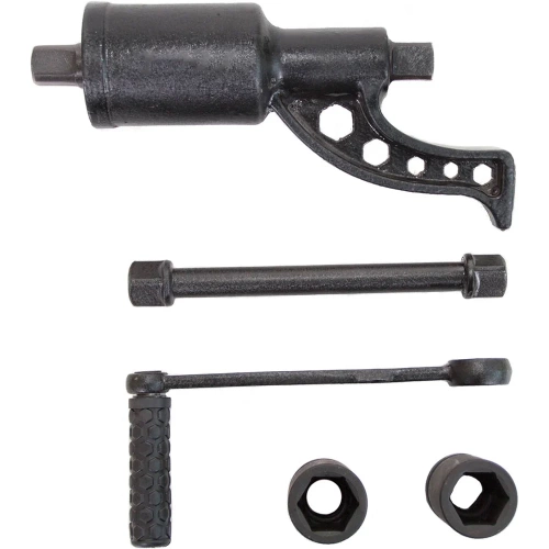 Ручной механический гайковерт с редуктором Car-Tool 1:68 4800 Нм с головками CT-6022
