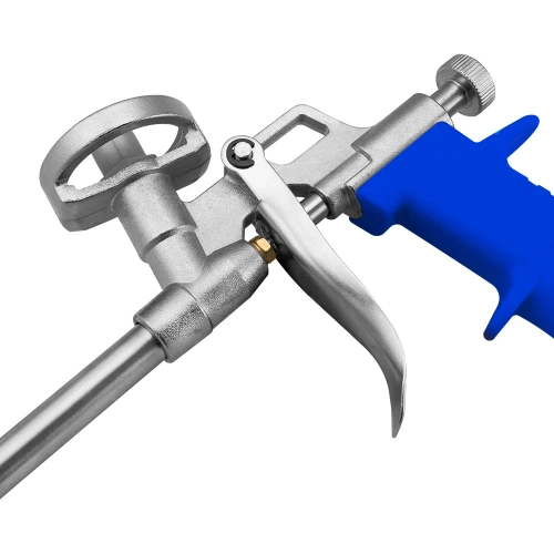 Пистолет для монтажной пены vertextools металлический 9019 фото 3