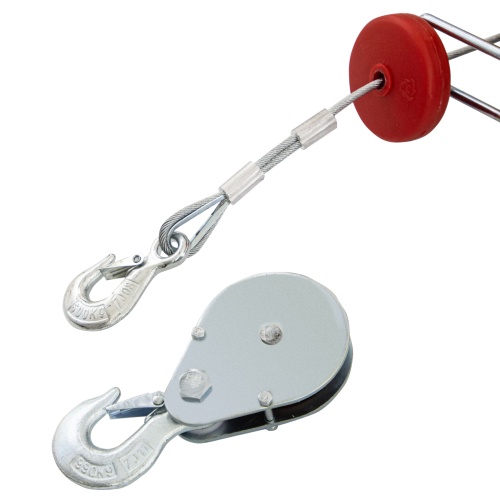 Тельфер электрический TF-1000,1 т, 1600 Вт, высота 12 м, 8 м/мин Denzel фото 10