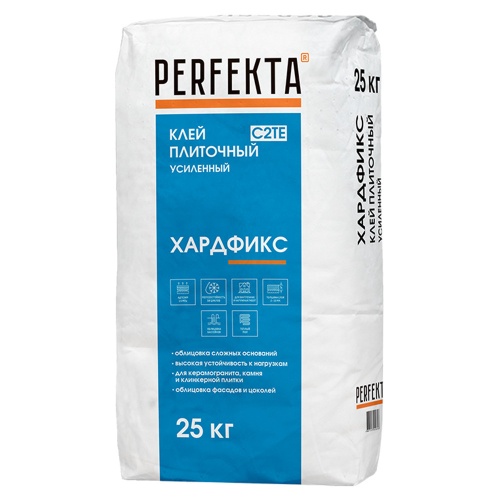 Клей для плитки Perfekta Хардфикс 25 кг