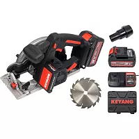 Циркулярная пила аккумуляторная бесщеточная KEYANG CS20BLH-165 (Set) 5997740844