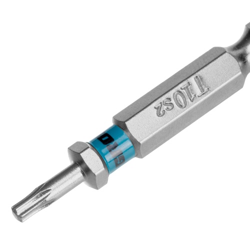 Бита Torx 10х50мм, сталь S2, шестигр., 2 шт. Gross фото 3