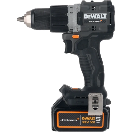 Аккумуляторный набор Dewalt McLaren Limited Edition DCK200MP2T: дрель-шуруповерт + шуруповерт, с 2 АКБ 5 Ач и ЗУ, в кейсе TSTAK DCK200MP2T-QW фото 5