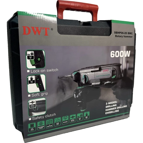 Перфоратор DWT SDS-Plus SBHP06-20 BMC фото 3
