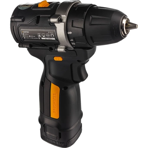 Дрель-шуруповерт RUNTEC PROаккумуляторная, 10мм,16В, 2*2Ач, 45Нм RT-ID122 фото 4