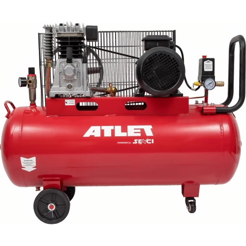 Поршневой масляный компрессор ATLET (100 л, 10 бар, 250 л/мин) SC-PB100L