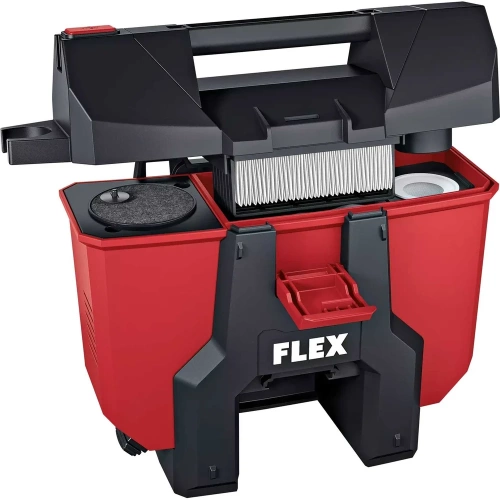 Компактный аккумулятрный портативный пылесос FLEX 1,5 л, класс vc 2 l mc hip 18.0-ec 509981 фото 8