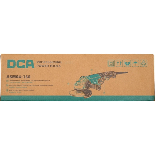 Угловая шлифовальная машина DCA ASM04-150 фото 10