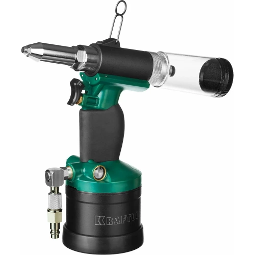 Пневматический заклепочник KRAFTOOL ARC-48 Vacuum-Lock, для заклепок, 2.4-3.2-4-4.8мм 31188