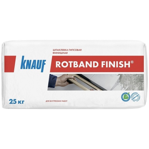 Шпатлевка финишная гипсовая Knauf Ротбанд Финиш 25 кг фото 7