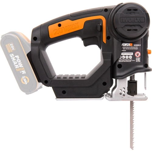 Аккумуляторный лобзик/сабельная пила WORX Axis WX550.9 фото 7