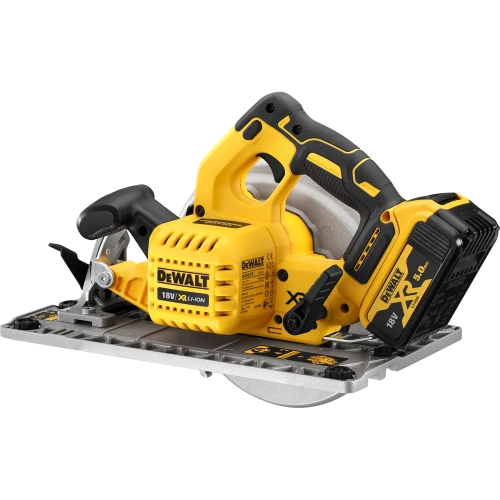 Аккумуляторная дисковая пила Dewalt 18 В, 184 мм, 5800 об/мин, без АКБ и ЗУ, в кейсе TSTAK DCS572NT DCS572NT-XJ фото 4