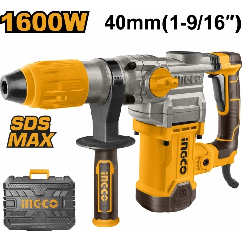 Перфоратор INGCO SDS-Max 1600 Вт INDUSTRIAL RH1600388 фото 3