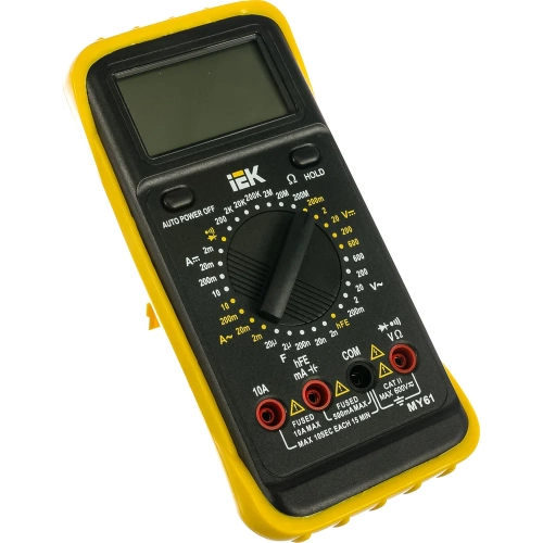 Цифровой мультиметр IEK Professional MY61 469879 TMD-5S-061 фото 3