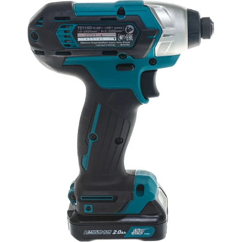 Аккумуляторный шуруповерт Makita TD110DWAE фото 5