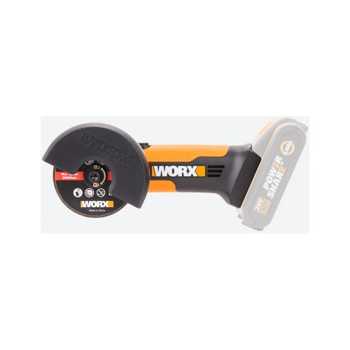 Угловая аккумуляторная шлифмашина WORX WX801 фото 6
