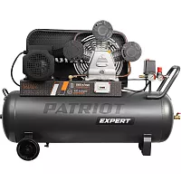 Компрессор Patriot KRX 580 L100 D, поршневой, ременной, масляный, 580 л/мин, 100 л, 10 бар, 3 кВт, 400 В 545302330