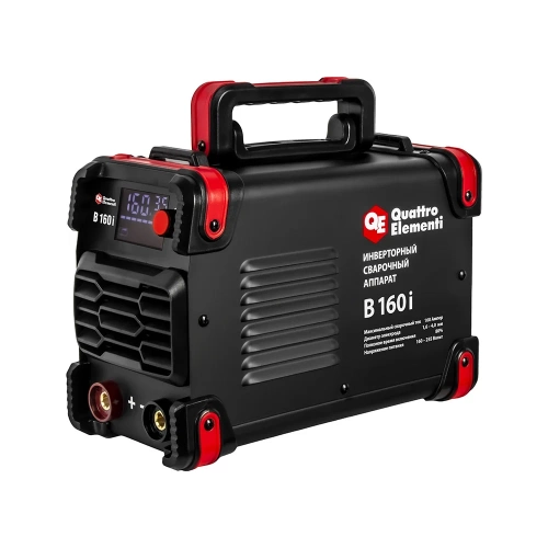 Аппарат электродной сварки QUATTRO ELEMENTI B 160i 160 А, электроды до 4.0 мм, LED дисплей, TIG-Lift 922-623