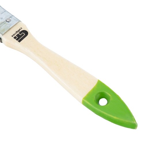 Кисть плоская 20 мм, натуральная щетина, деревянная ручка Сибртех фото 5 Кисть плоская 20 мм, натуральная щетина, деревянная ручка Сибртех фото 5