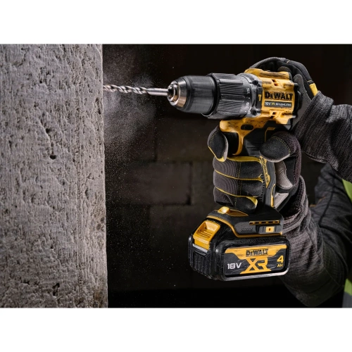 Аккумуляторная ударная дрель-шуруповерт Dewalt DCD100YNT, 18 В, 1650 об/мин, 28050 уд/мин, без АКБ и ЗУ, в кейсе TSTAK DCD100YNT-XJ фото 9