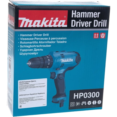 Ударная дрель Makita HP0300 фото 10