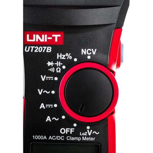 Токоизмерительные цифровые клещи UNI-T UT207B TrueRMS, AC/DC, 1000A, 00-0004256 фото 8
