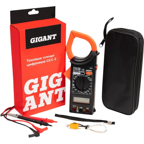 Токовые цифровые клещи Gigant GCC-2 фото 8
