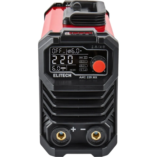 Сварочный инвертор Elitech ММА АИС 220 ЖК 204746 фото 3