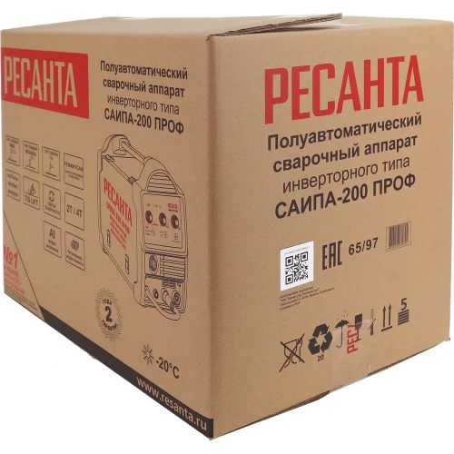 Сварочный полуавтомат Ресанта САИПА-200ПРОФ MIG/MAG 65/97 фото 10