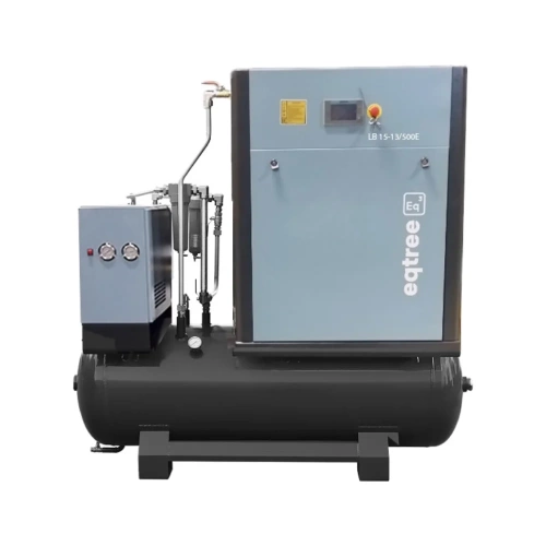 Компрессор винтовой с осушителем eqtree LB 15-13-500E 1550 л/мин, 13 бар, ресивер 500 л В0000000204071