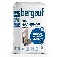 Пол наливной универсальный Bergauf Boden Zement Medium 20 кг