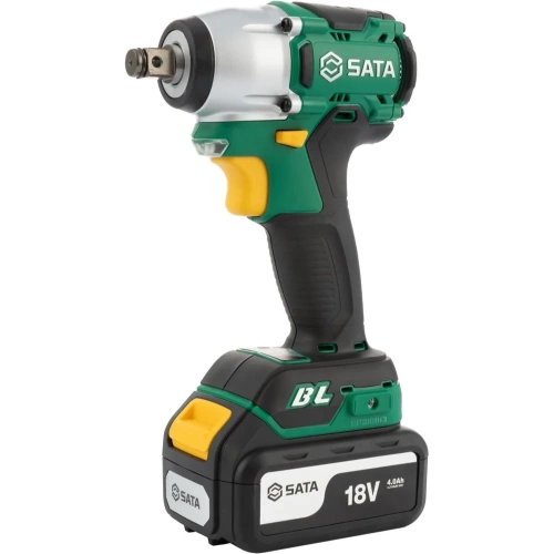 Гайковерт аккумуляторный бесщеточный ударный SATA 220 Нм. SC51073 фото 3