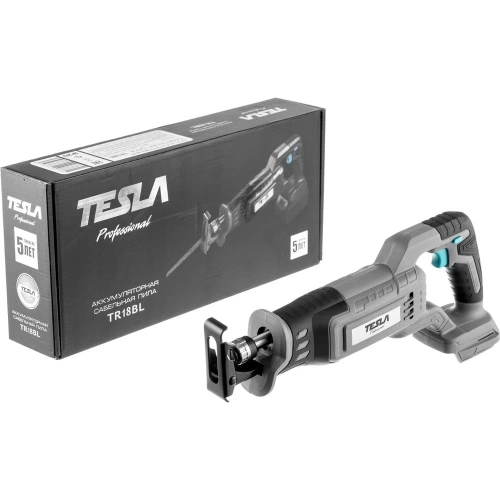 Аккумуляторная сабельная пила Tesla TR18BL 18В LiION 0-2700об/мин ход 25,4мм 834525 фото 3