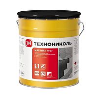 Мастика приклеивающая ТЕХНОНИКОЛЬ №27 ведро 22 кг