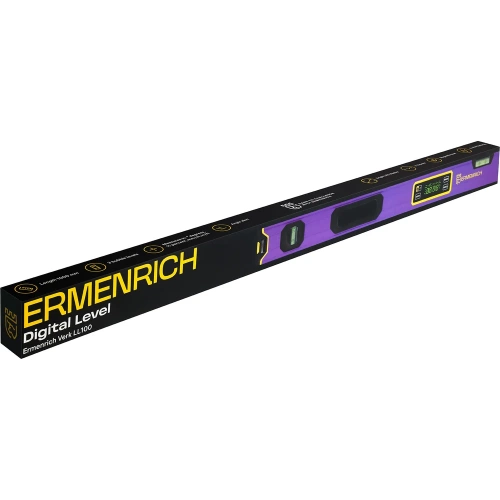 Цифровой уровень Ermenrich (Эрменрих) Verk LL100, фиолетовый 83826 фото 8