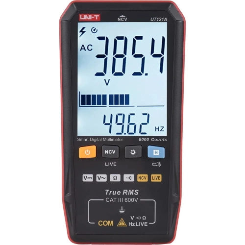 Цифровой карманный ультратонкий мультимер UNI-T UT121A автодиапазон 00-00012161 129236 фото 3