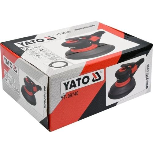 Пневматическая эксцентриковая шлифмашина YATO YT-09740 фото 5