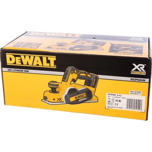 Бесщеточный рубанок DEWALT DCP580N фото 9