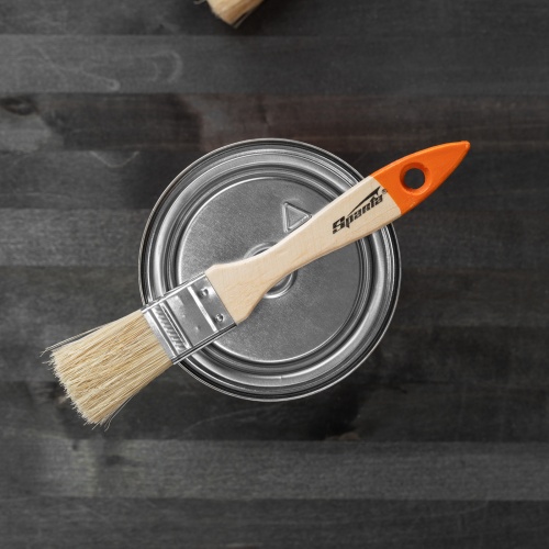 Кисть плоская Slimline 1" (25 мм) натуральная щетина, деревянная ручка Sparta фото 6