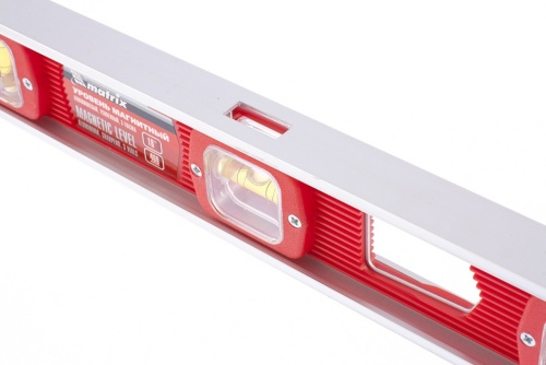 Уровень магнитный, 460 мм, 3 глазка Matrix фото 3